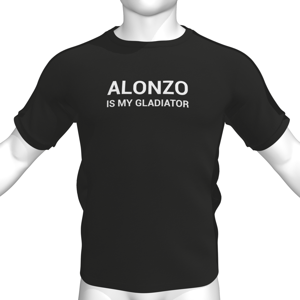 ALONZO IS MY GLADIATOR T-Shirt - Male