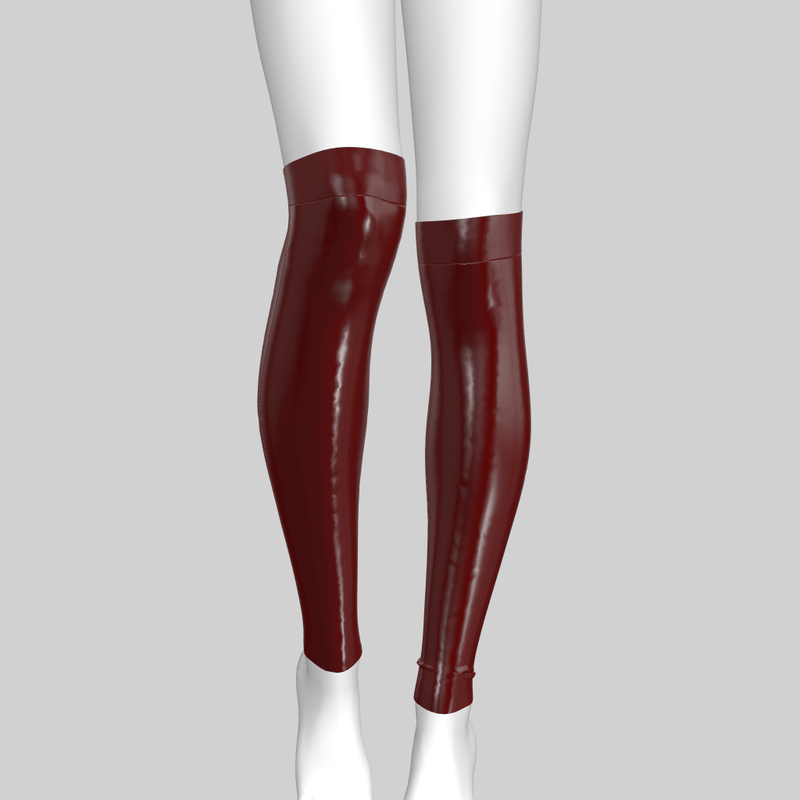 Stockings Emilie Vinyl Red 2.0