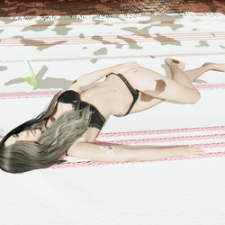 Sunbathe/Sleep Pose