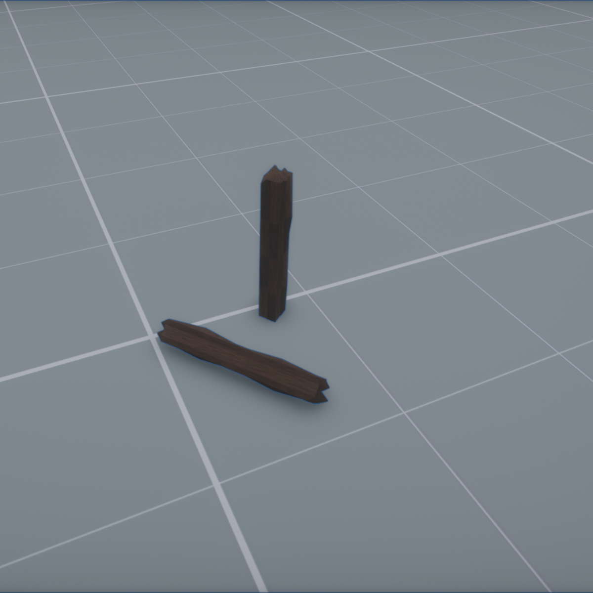 Rough Wood Post 6x6x48