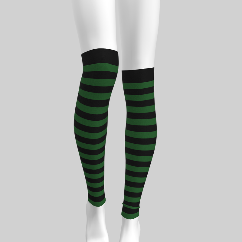 Stockings Emilie Green & Black 2.0