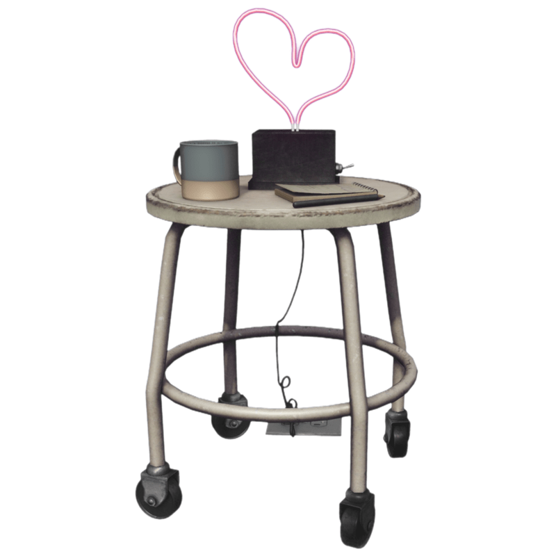 Stool Side Table