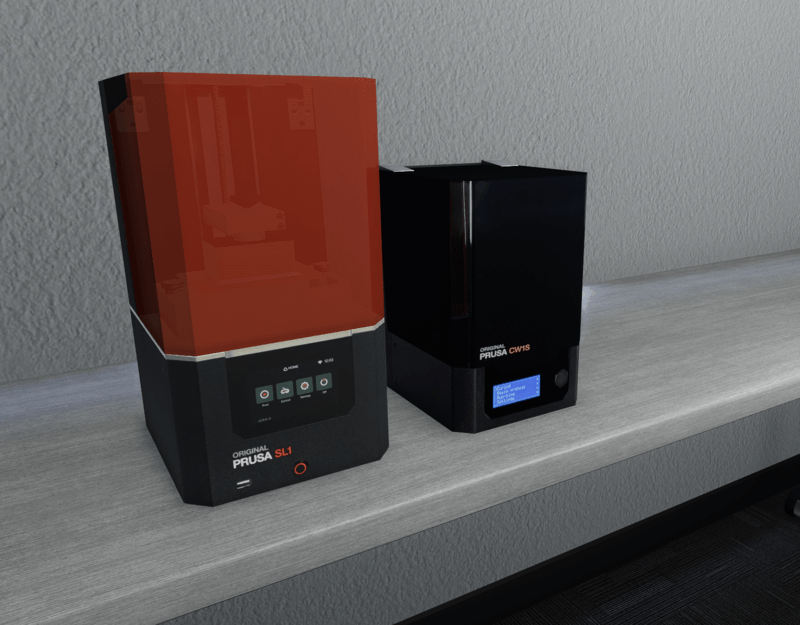 Prusa Printer w/ Wash and Cure