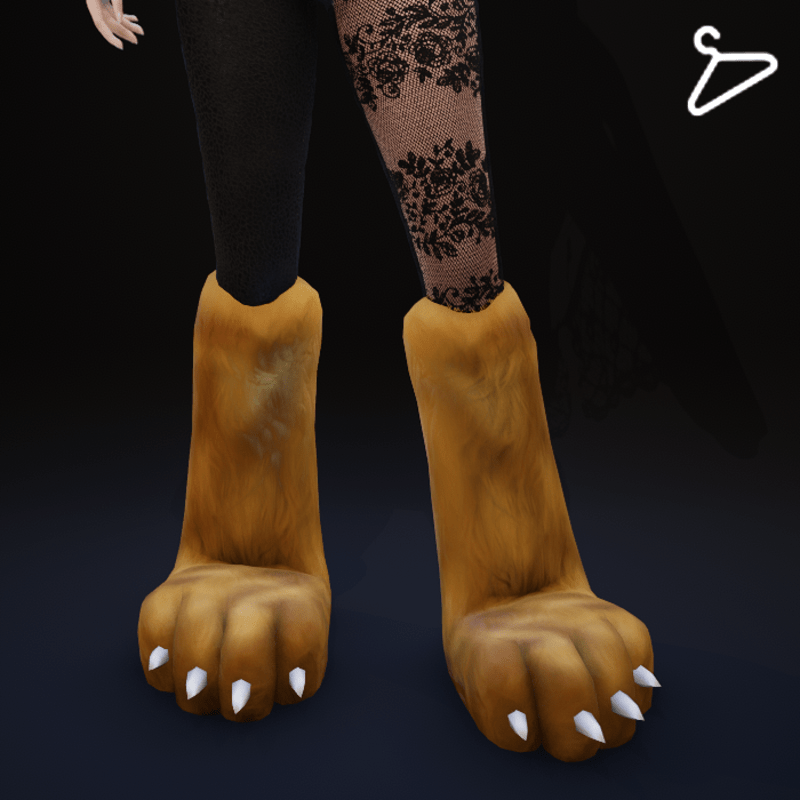 Cat Paw Boots - Ginger Tabby