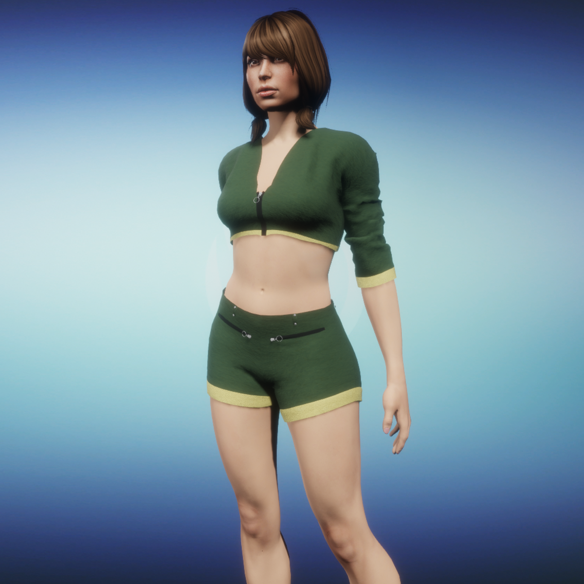 Outfit Jaiyana green