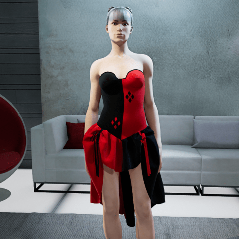 Dress up a beautiful monster