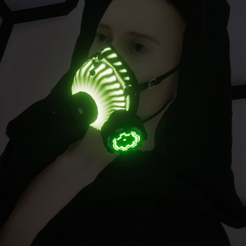 Gas Mask Respirator Emissive