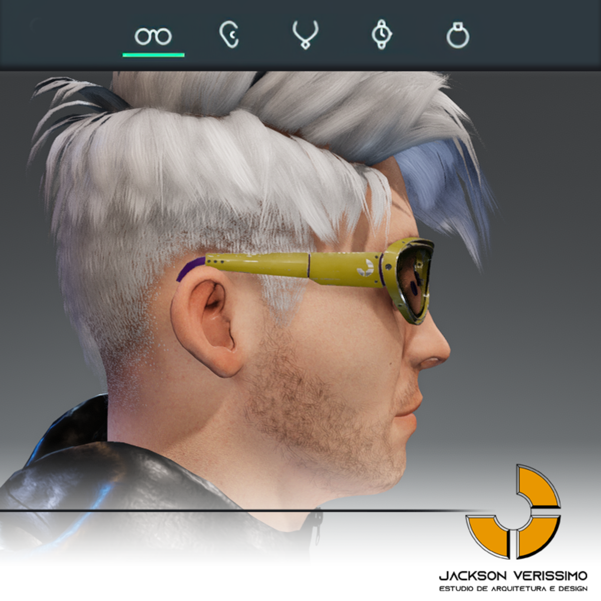 Janeiro Glasses- Yellow Sun