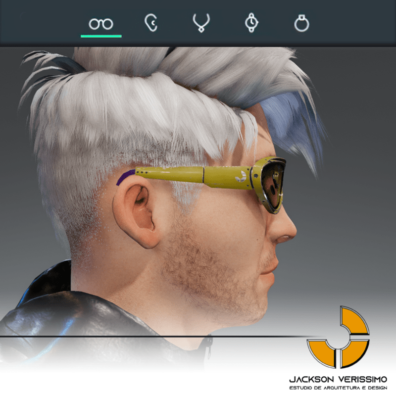 Janeiro Glasses- Yellow Sun