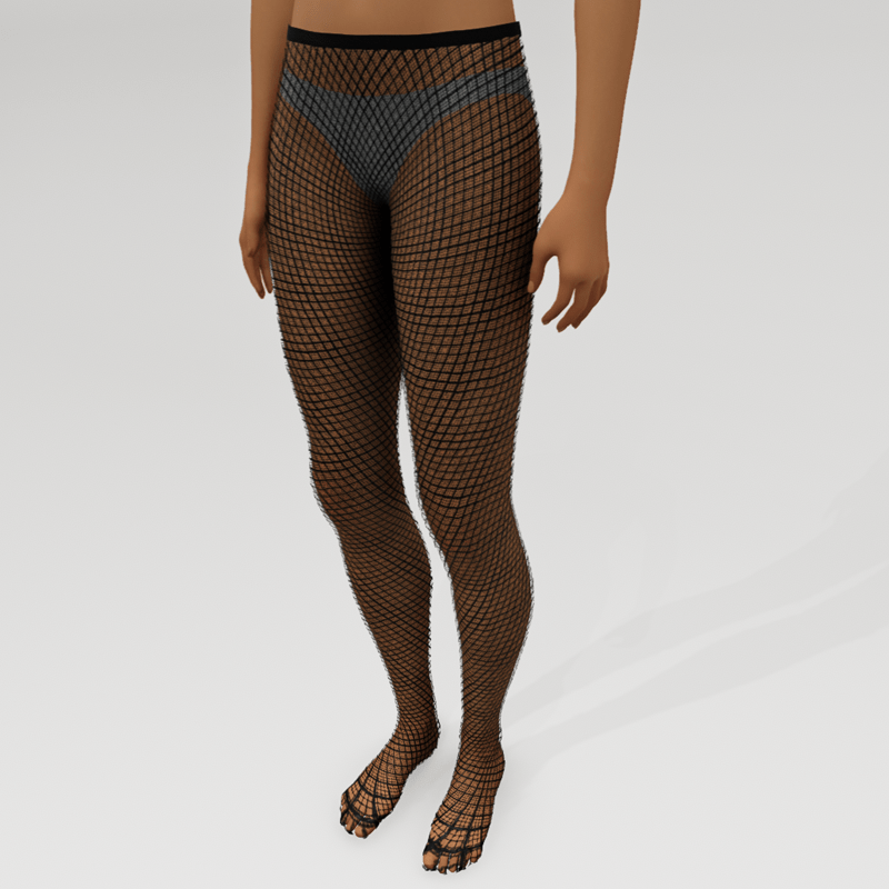 Fishnet Stockings - Black - Avatar 2.0
