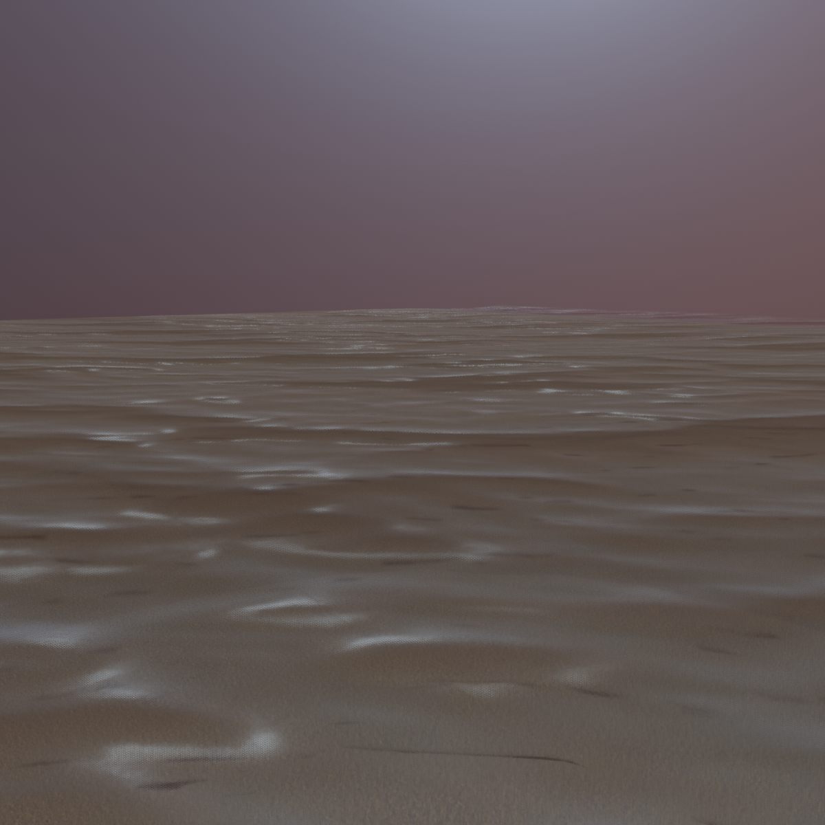 Animated Ocean 350x350 with real waves