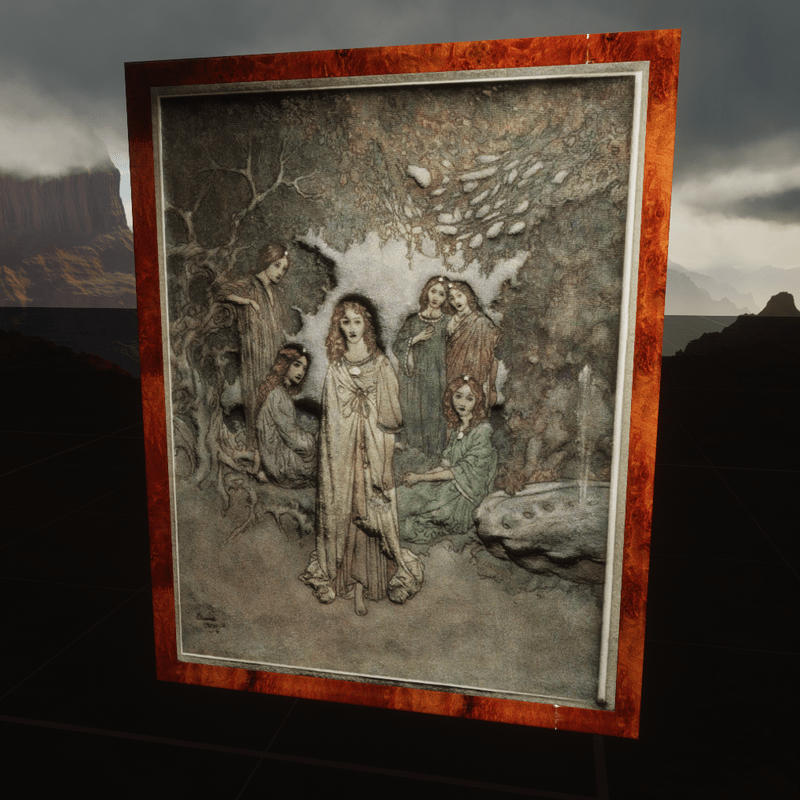 Edmund Dulac The Garden of Paradise Fairy of the Garden