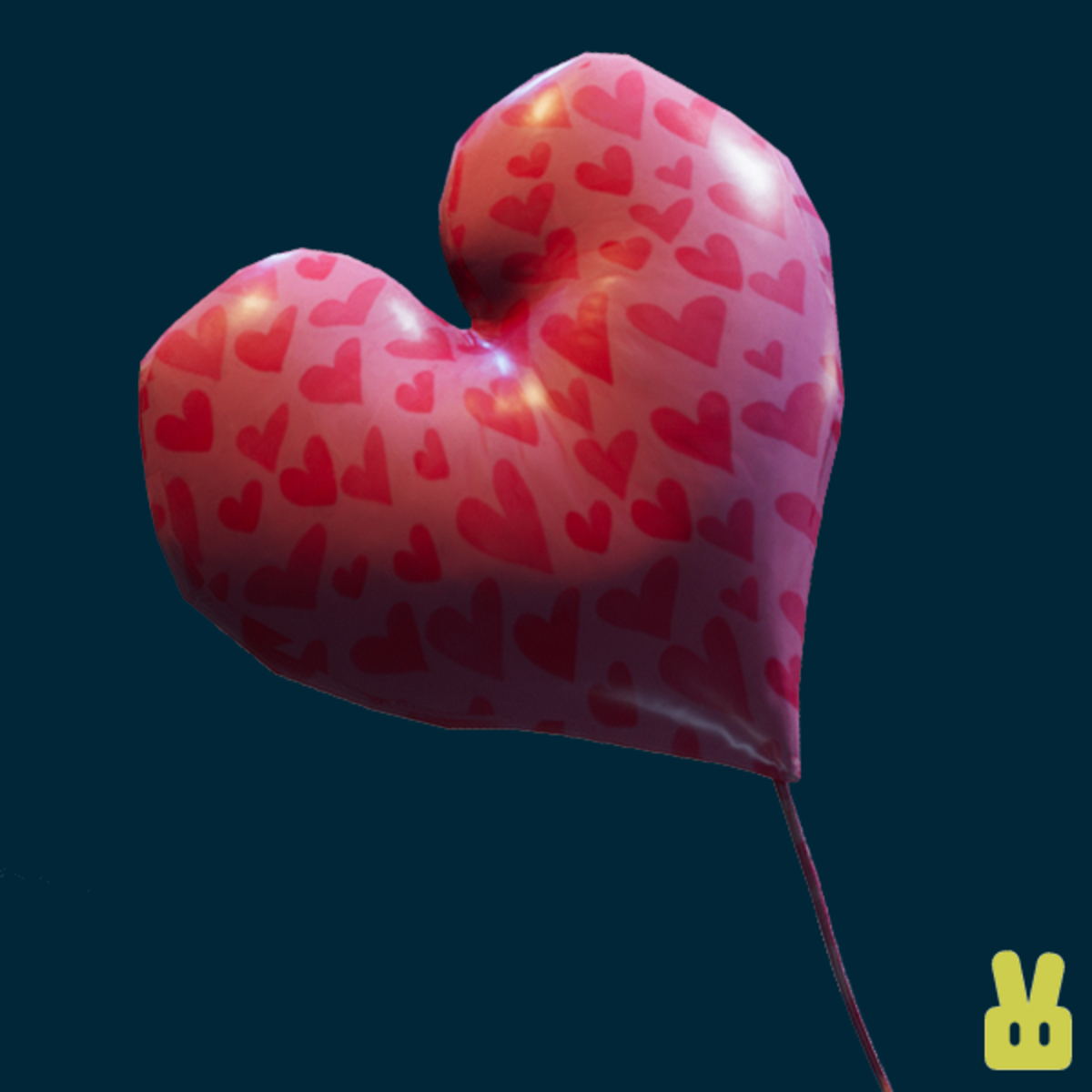 heart pattern balloon