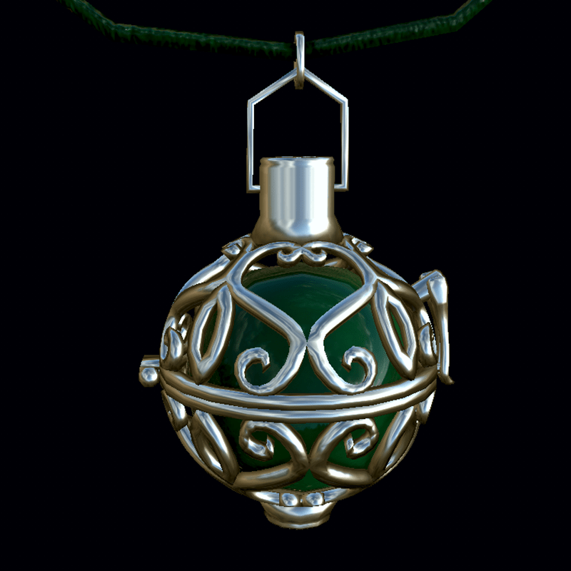 Necklace The Engelrufer-Heart-24 (angel caller), 24mm Diameter