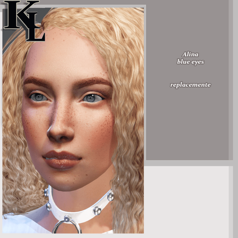 Alina blue eyes replacement-promo free