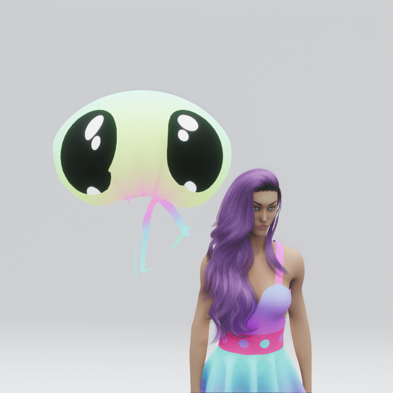 Kawaii Glowy Jellyfish Pet