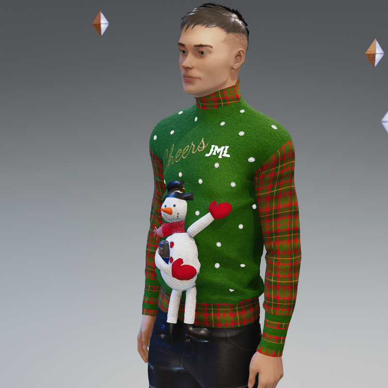 CHRISTMAS CHEERS SWEATER 2
