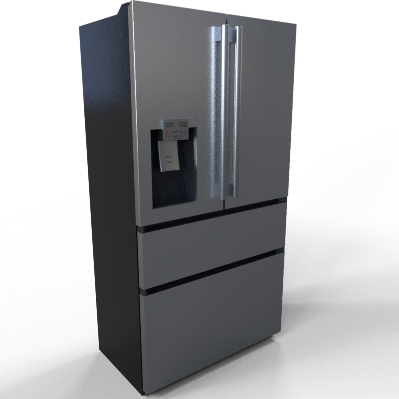 French Door Refrigerator - Stainless