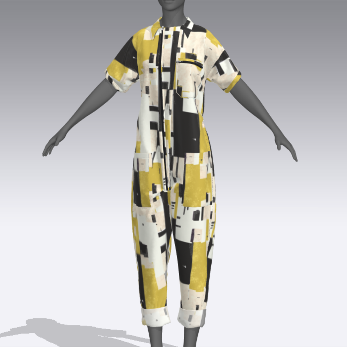 POAM Jumpsuit Tribal Geo