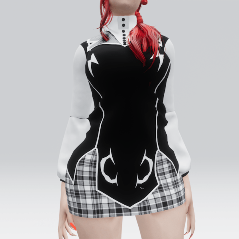 B&W Anime Outfit (TM)