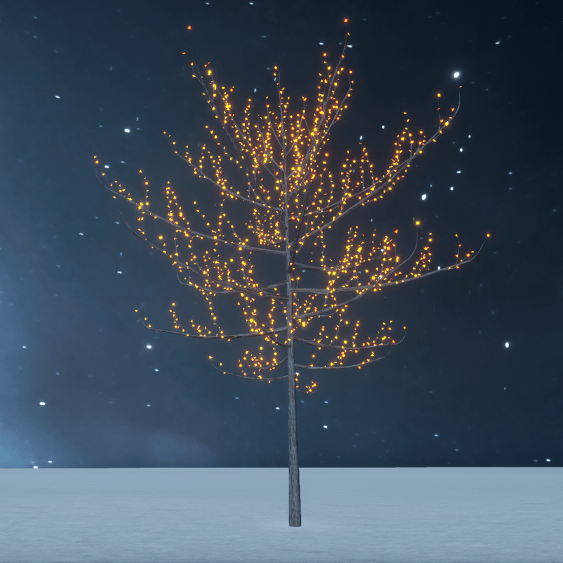Tree with lights
