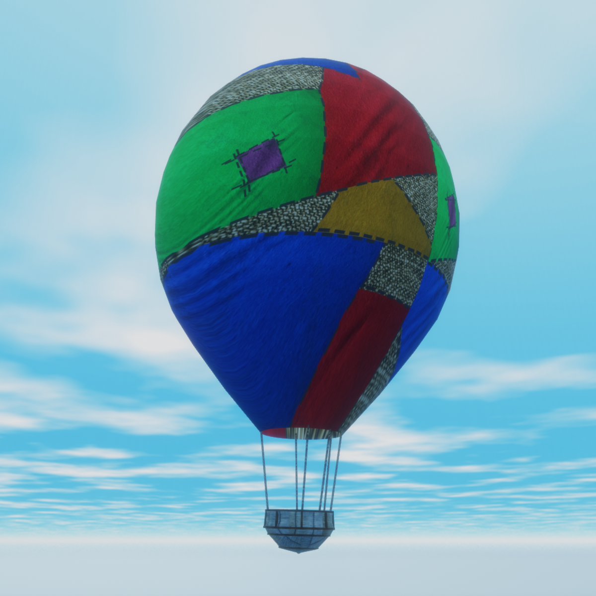 Animated Hot Air Ballon
