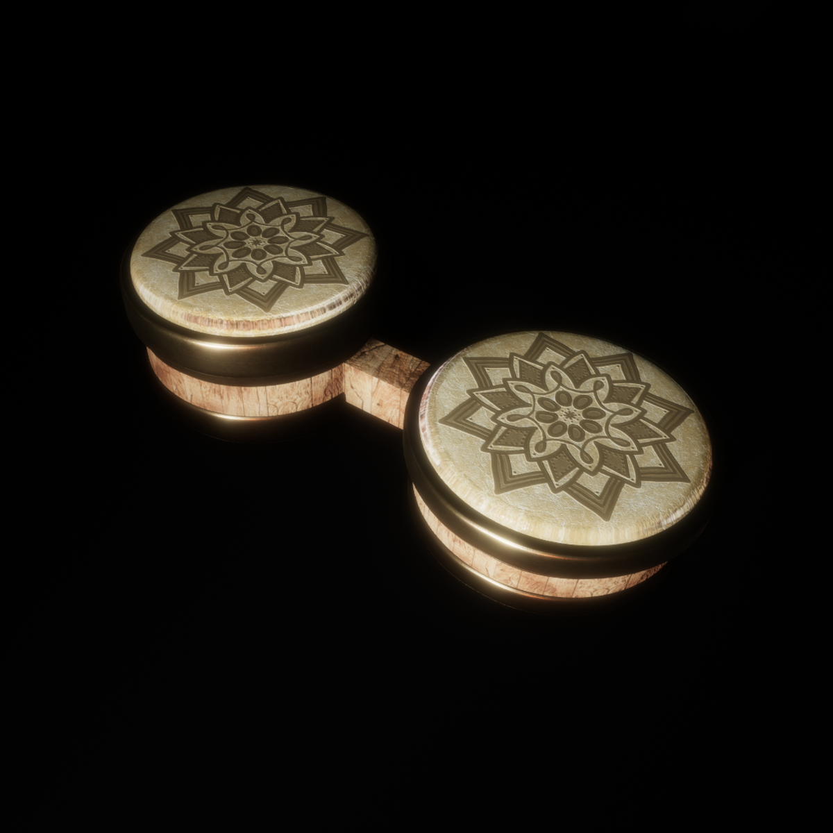 Mandala Traveler Bongo Drum