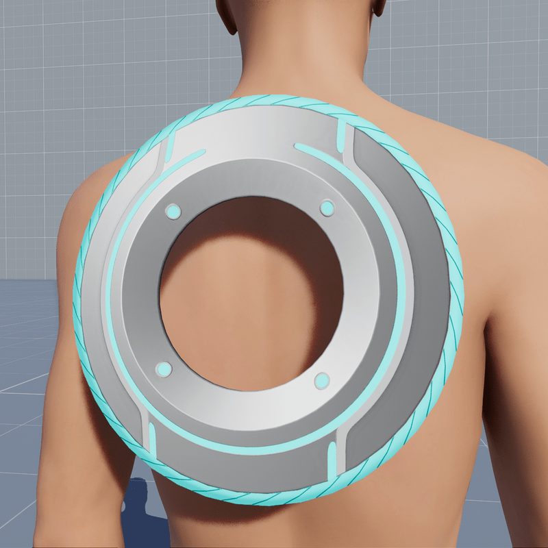 Memory Disc Silver Garment