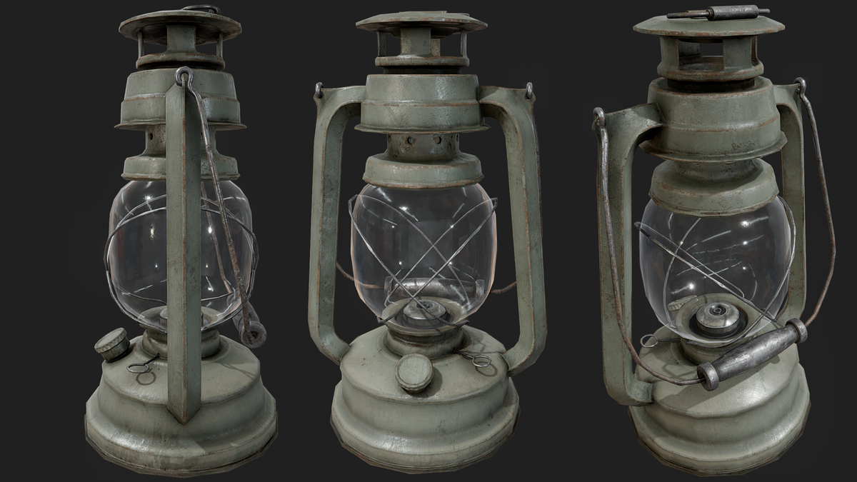 Oil Lamp A