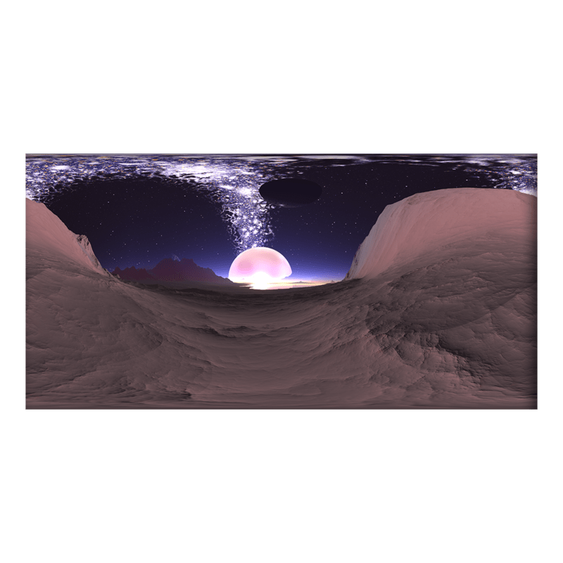 Alien Sunrise on Planet Pheme