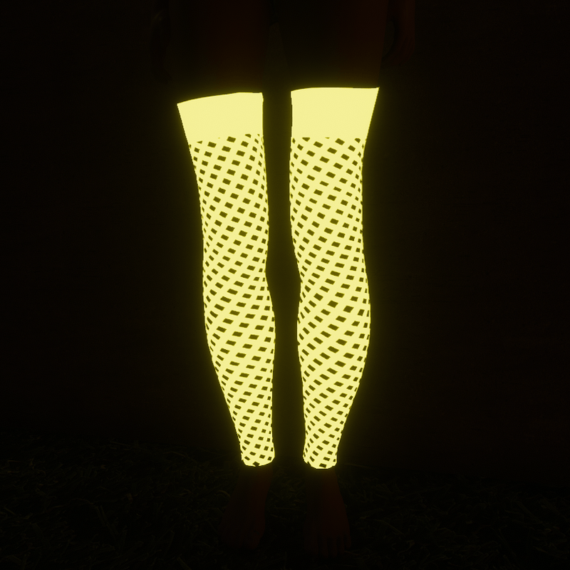 Emissive stockings