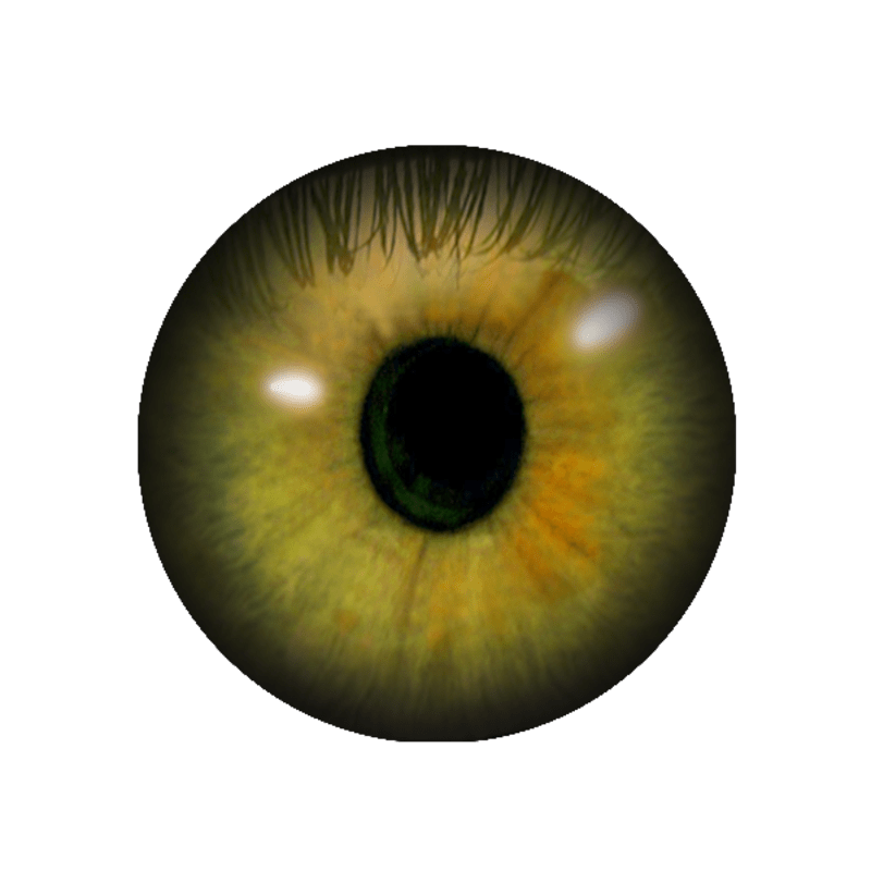 Contact Lenses (female) - Yellow