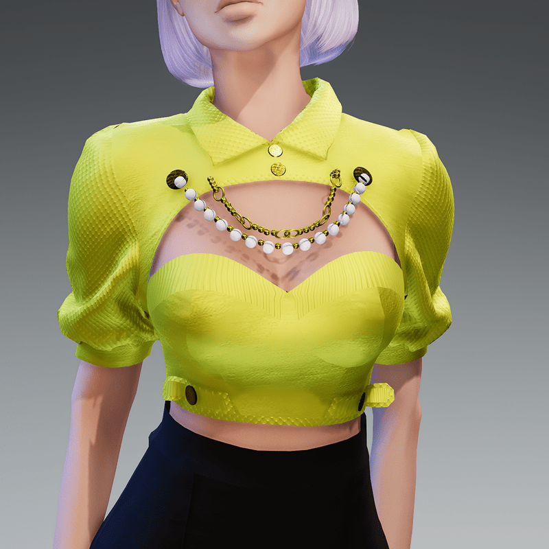 K-Top Luxe in Yellow