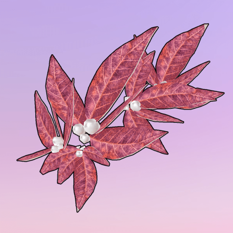 Golden Leaves One Side Left Jam