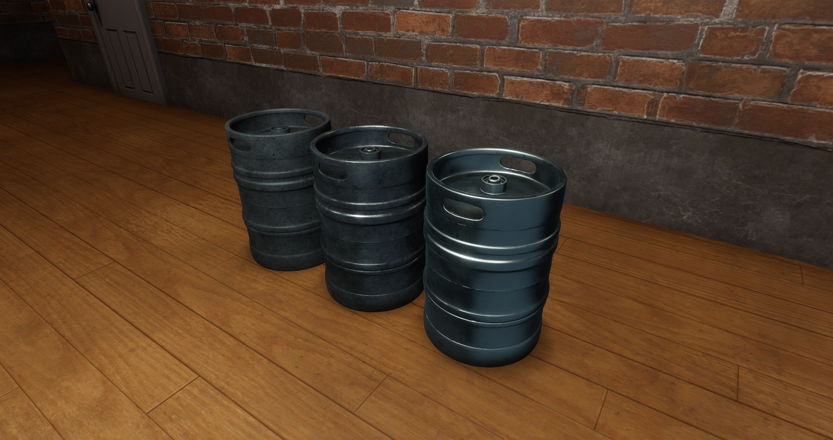 Beer Kegs - Massive 50 liter - 3 pack