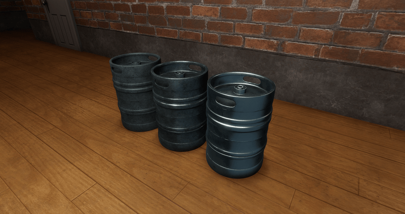 Beer Kegs - Massive 50 liter - 3 pack