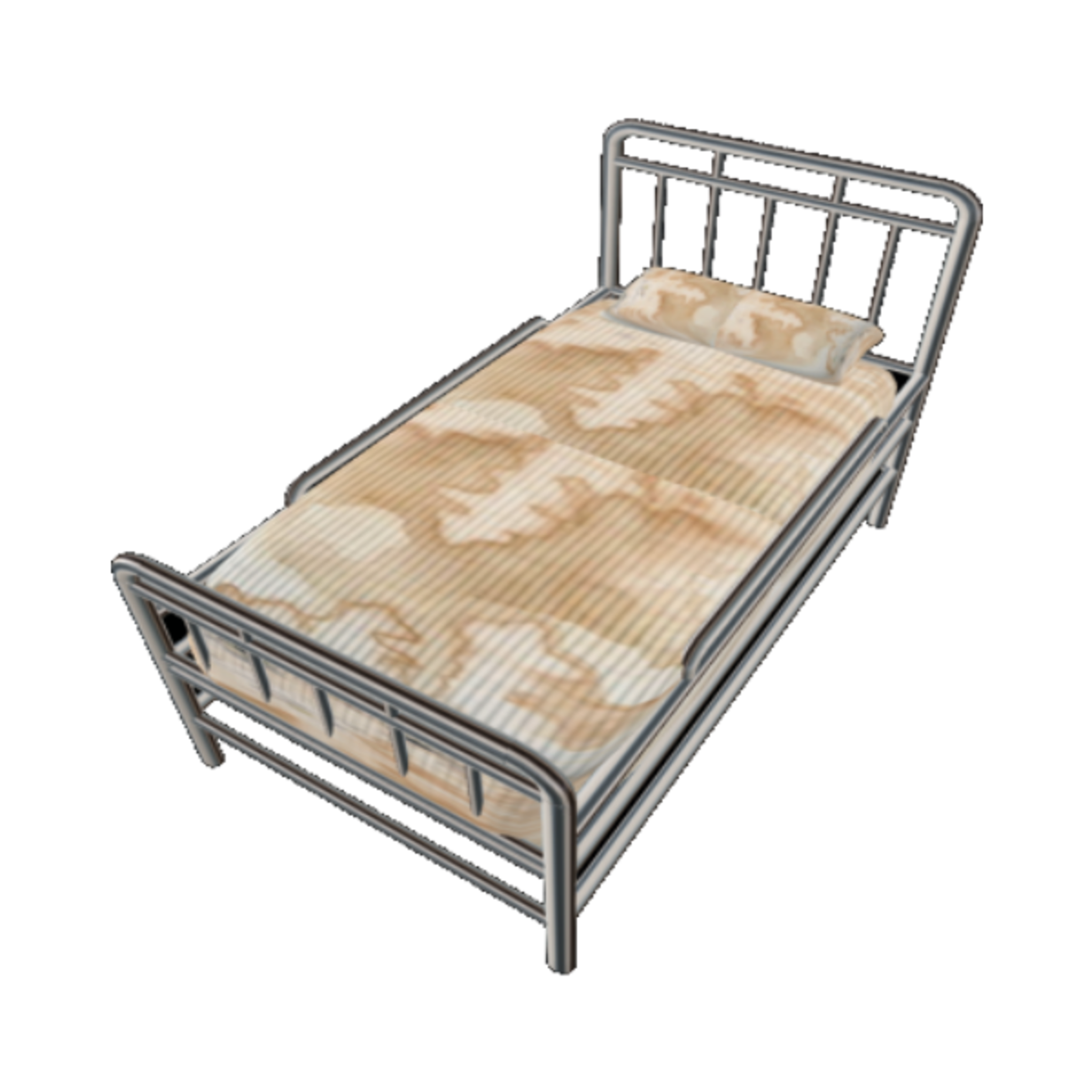 Hospital Bed with disrty matress
