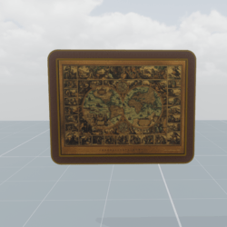 Ancient world map 2