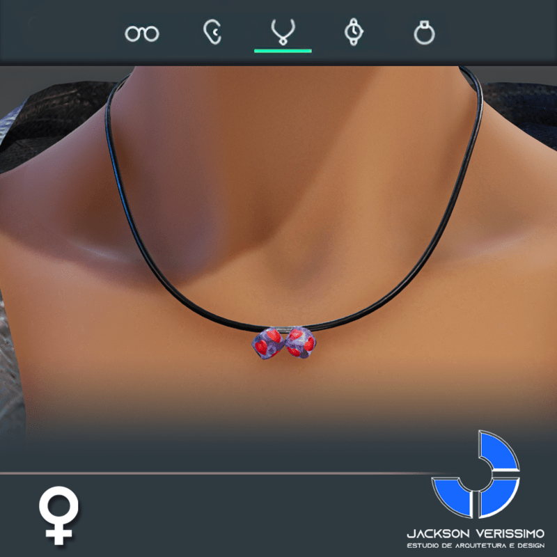 two hearts- amethyst