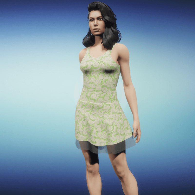 Summerdress Adira green