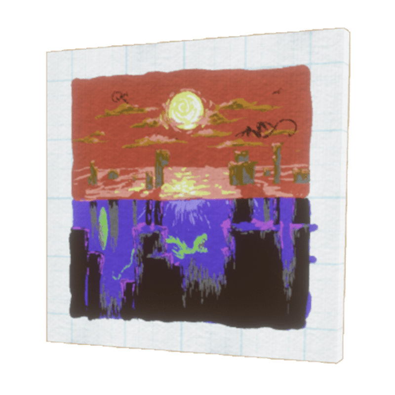 splitting_10s - Painting, Art