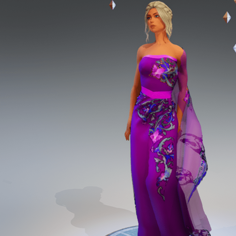 Sari Gown#1