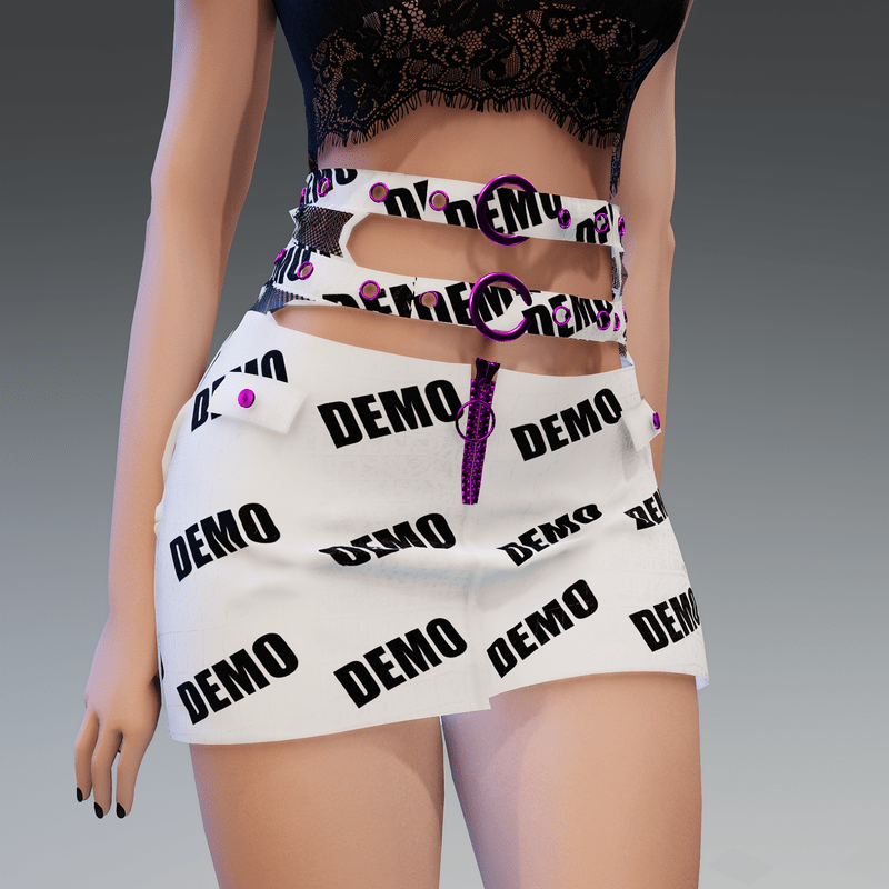 Rockstyle Cyber Skirt DEMO