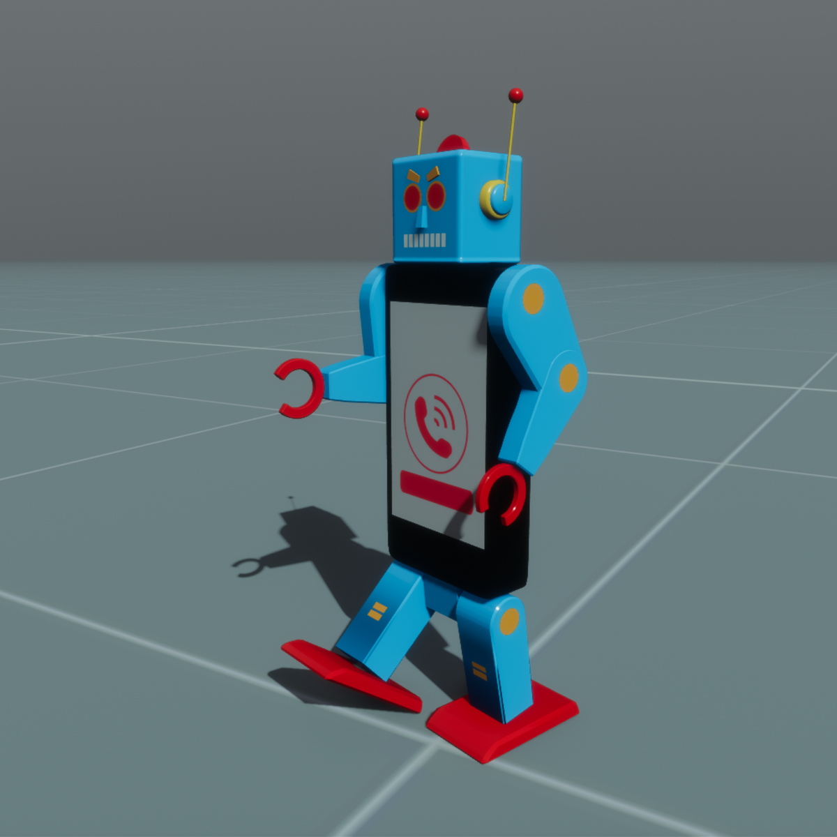 Robo-Call Robot Toy