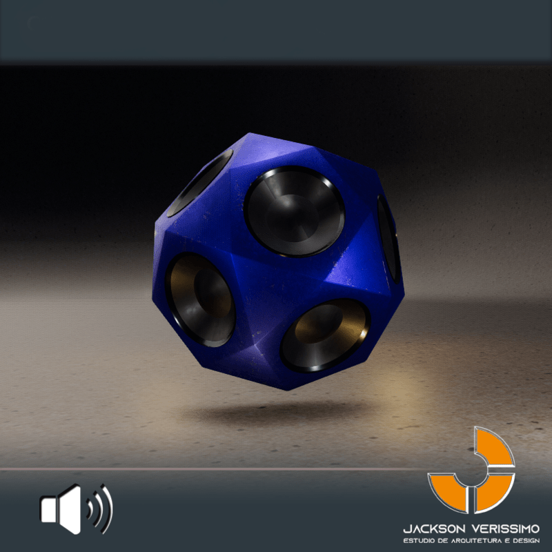 Ball Speaker Blue
