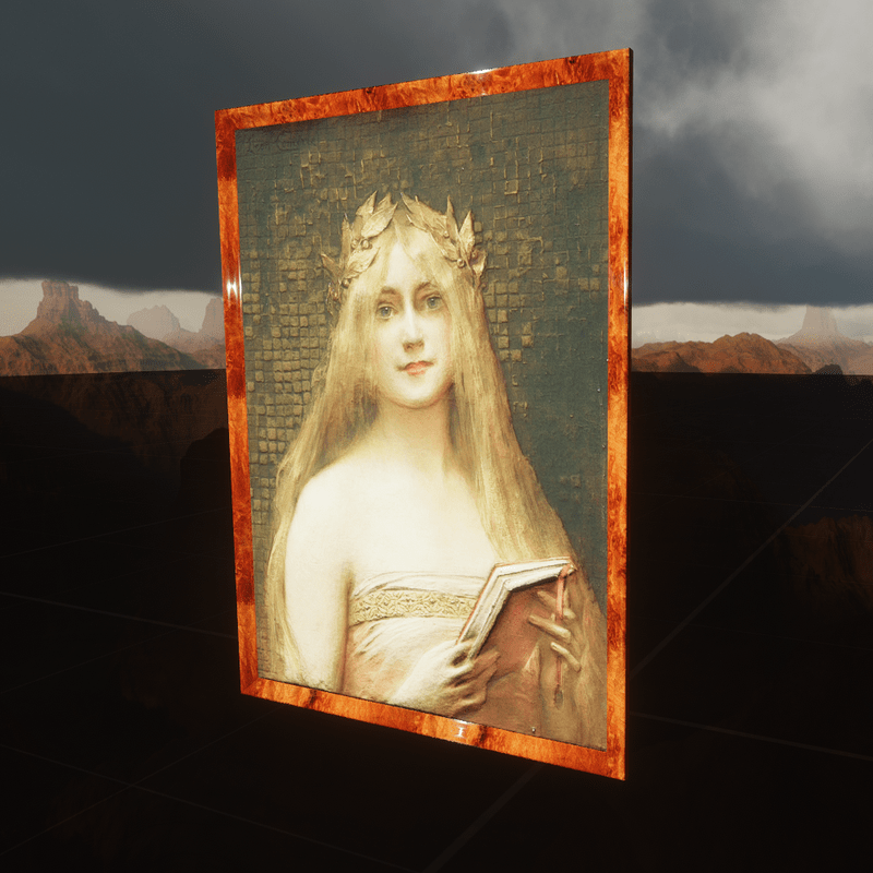 Leon Francois Comerre A Classical Beauty