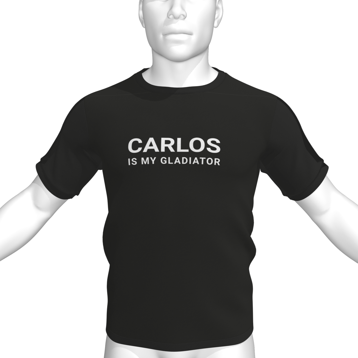 CARLOS IS MY GLADIATOR T-Shirt - Male