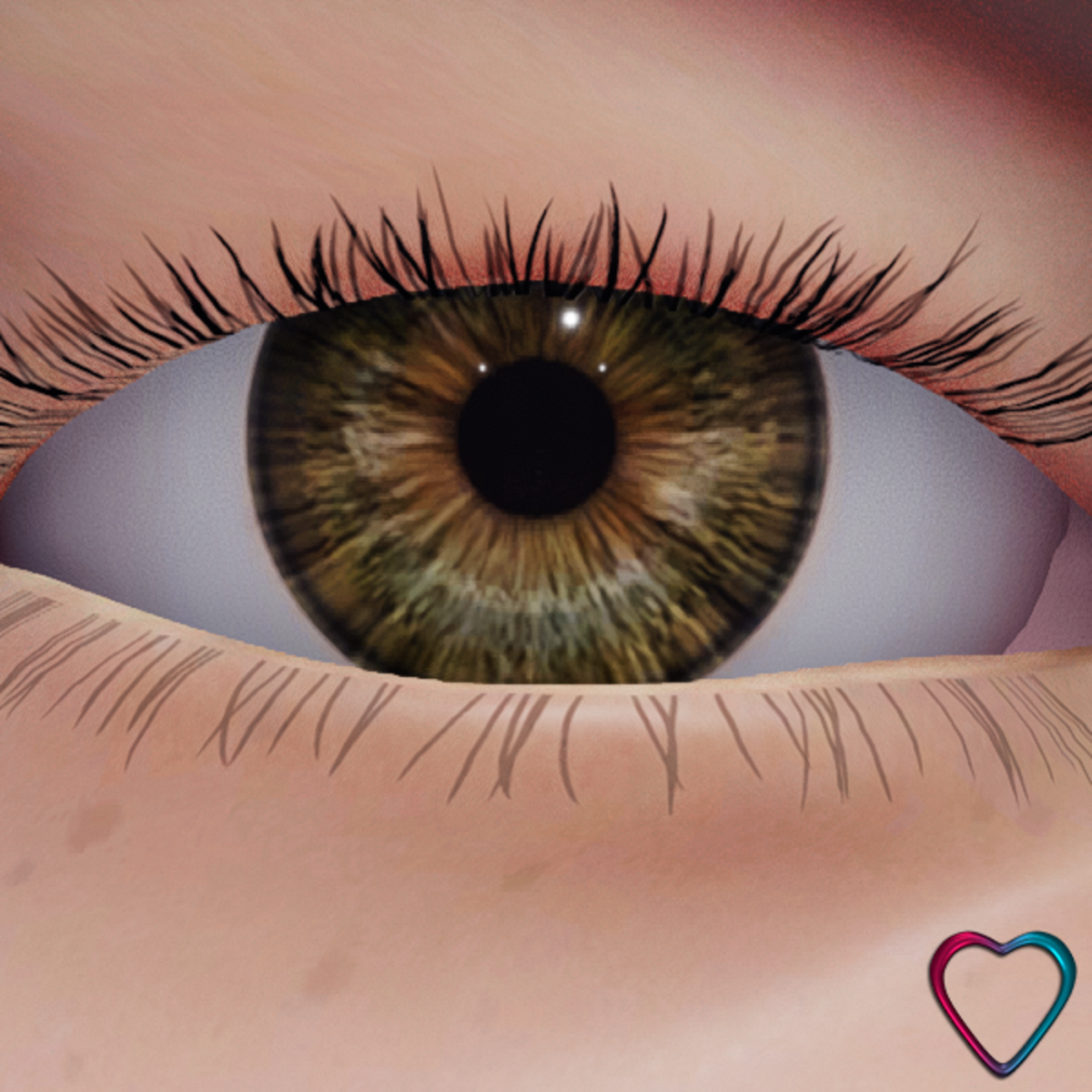 Lifelike Men Eyes - Hazel Brown