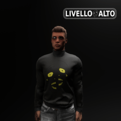 L.A.Turtleneck Sweater_Giallo/verde