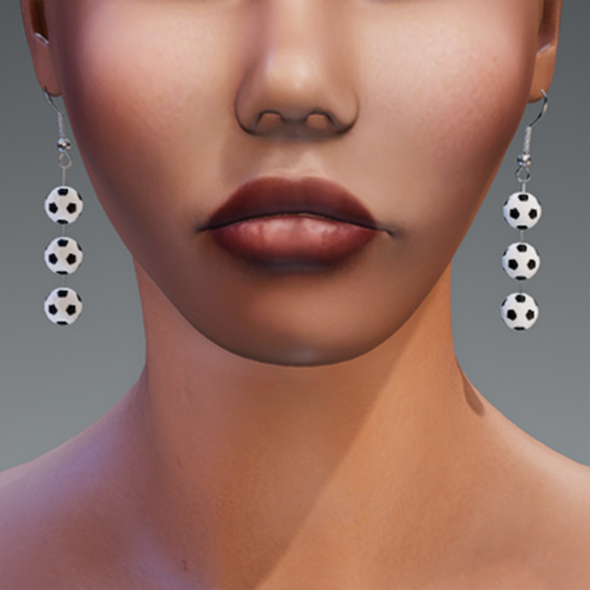 Earrings 03 BLACK & WHITE